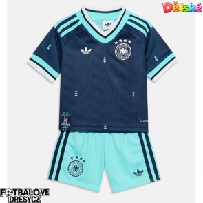 Německo Dětské Venkovní dres komplet MS 2026 Krátký Rukáv (+ trenýrky)